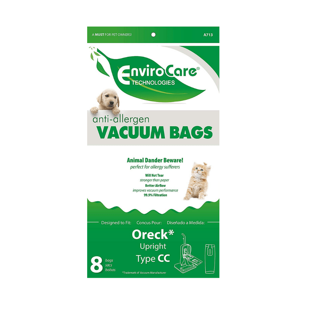 Oreck Upright XL Type CC Vacuum Bags (8-Pack)