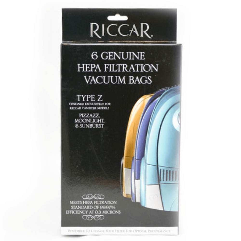 Riccar Type Z Genuine HEPA (6-Pack)