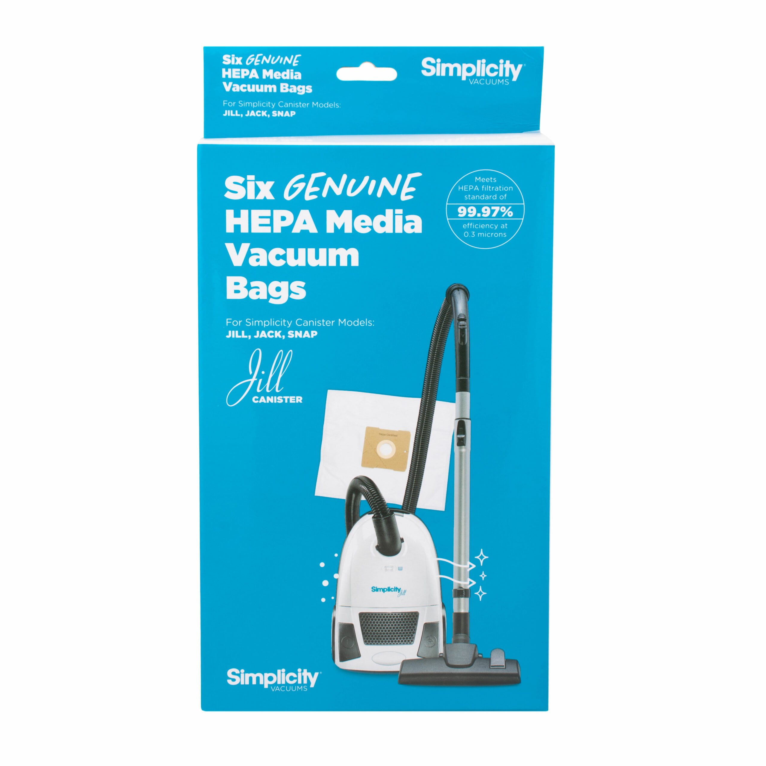 Simplicity Canister Type Z HEPA Bags