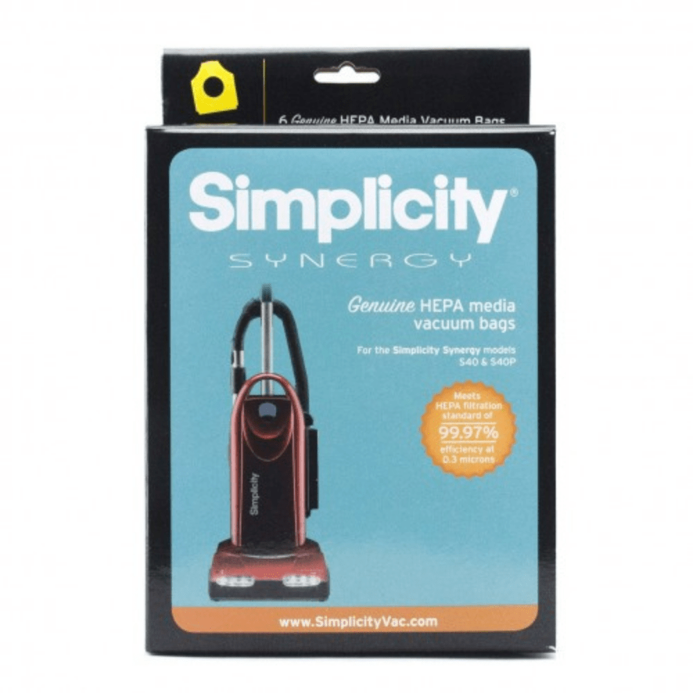 Simplicity Type P HEPA Bags for Synergy (S40)
